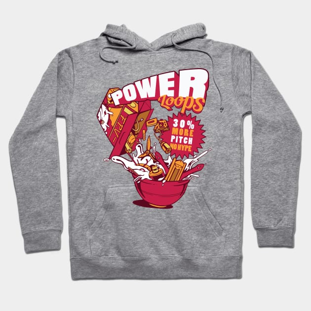 POWER LOOPS DRONE PILOT Hoodie by jasebro